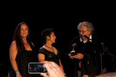 Ronnie\'s wife and daughter