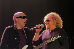 Satriani played the part of Ronnie flawlessly