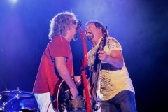 Sammy with Michael Anthony