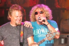 Bandmates and friends