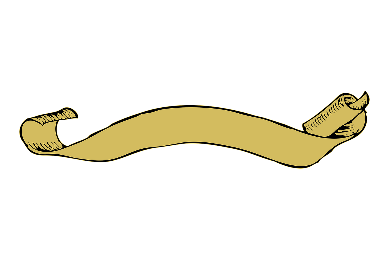 Scroll banner png sticker illustration