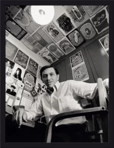 Bill Graham in his office