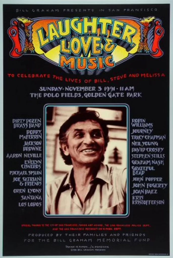 Graham Memorial Concert Poster