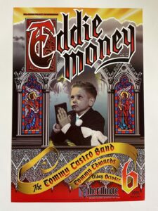 Eddie Money Fillmore Poster October 1995