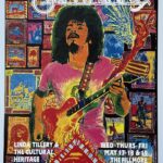 Santana at the Fillmore May 17 1995 Poster