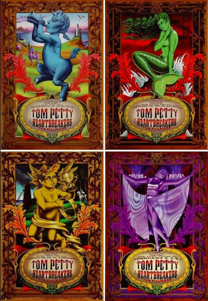 Tom Petty Fillmore Residency posters