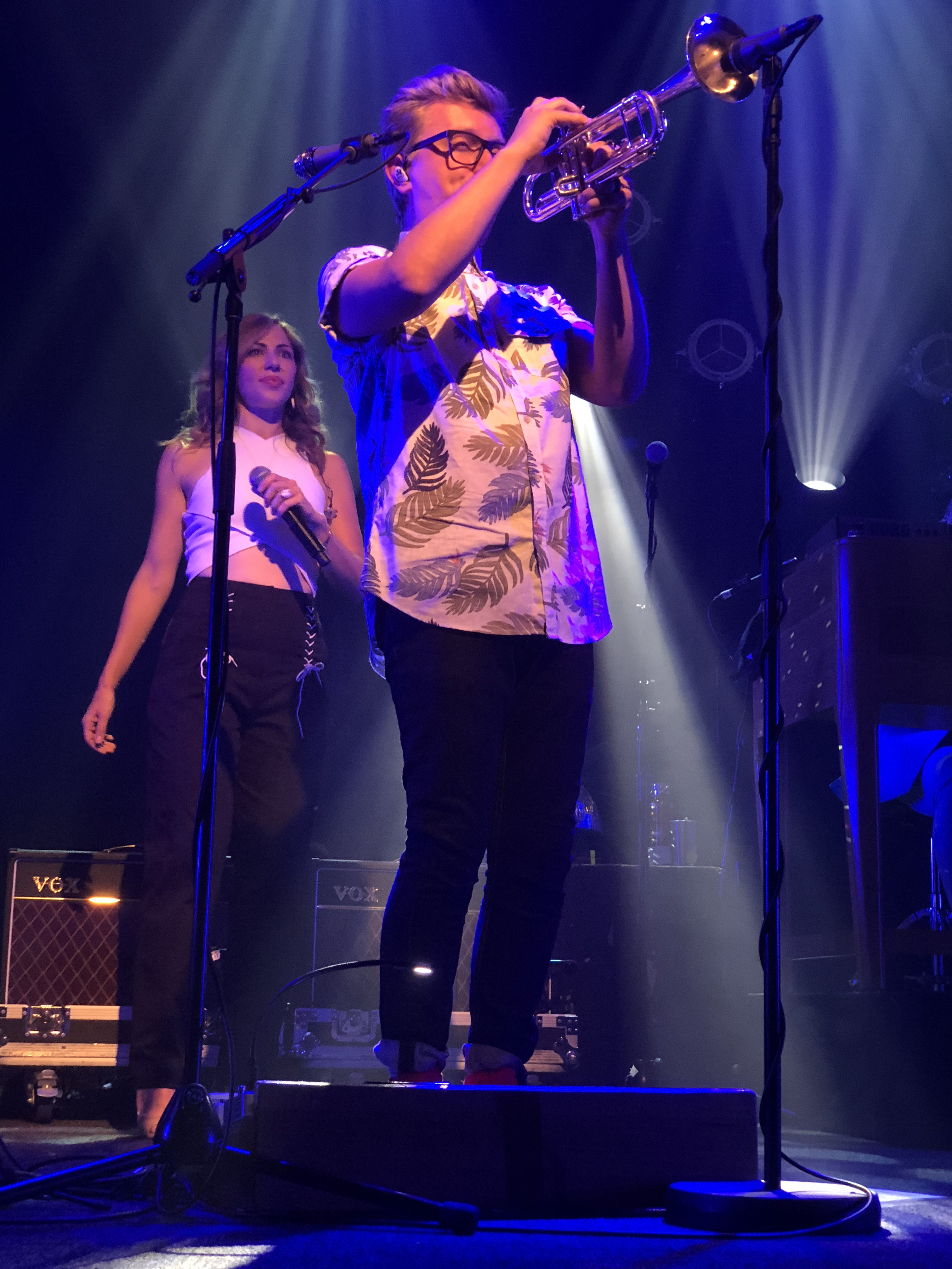 McDuck and Price perform at the Fillmore SF 2018