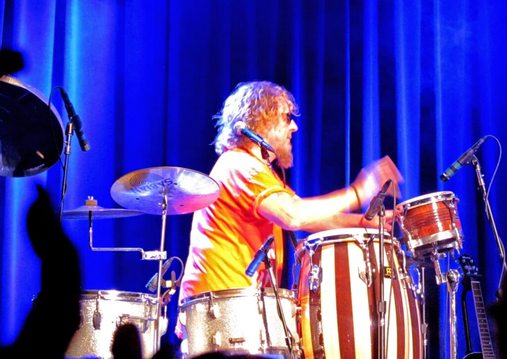 Sammy on the Congas?