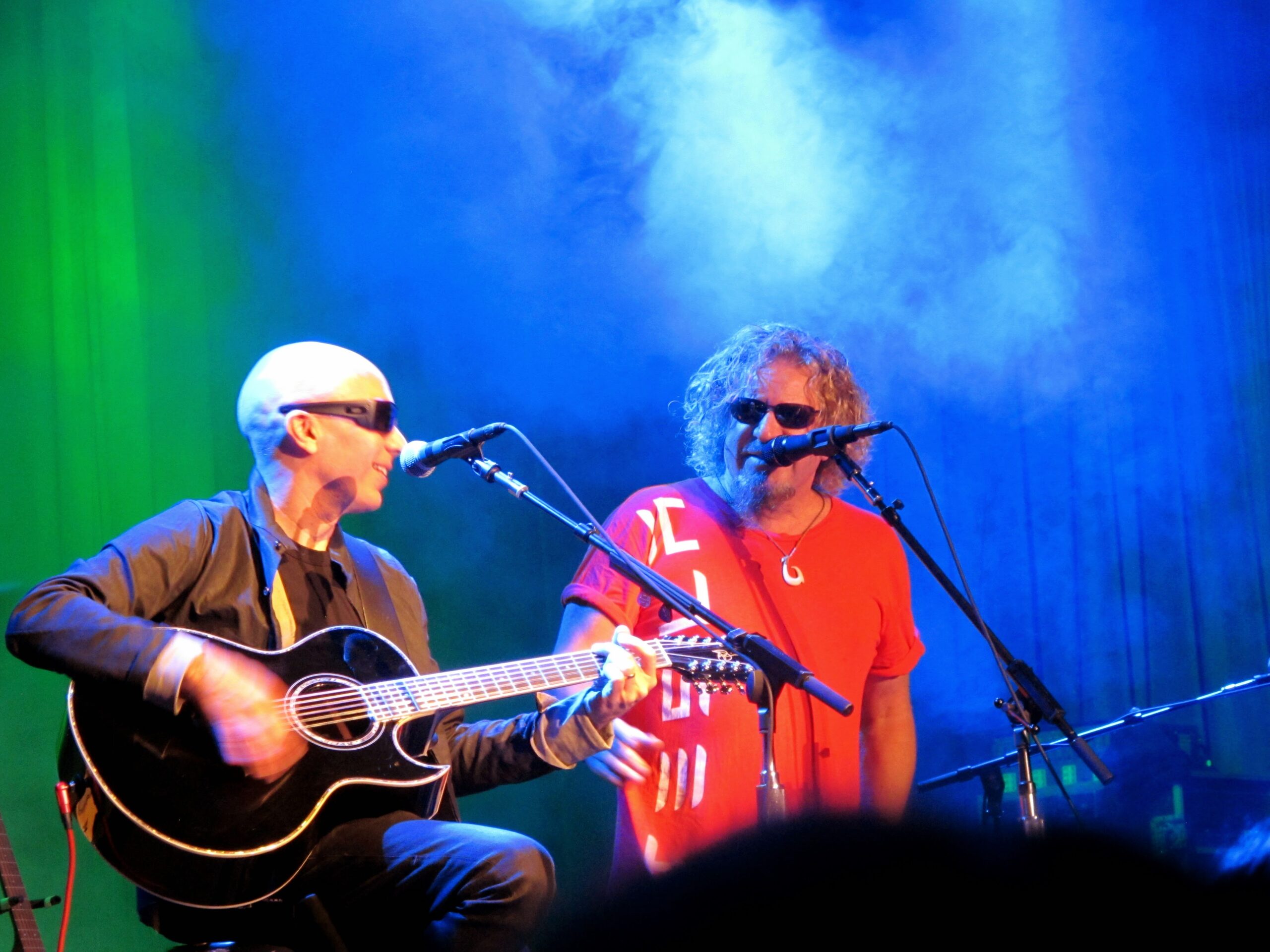 Sammy  and Joe Satriani resurrect a Chickenfoot tune!
