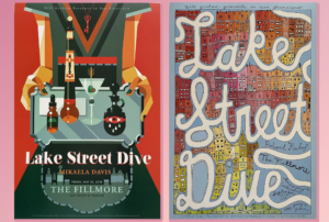 Two Lake Street Dive Fillmore posters from concerts 5 months apart