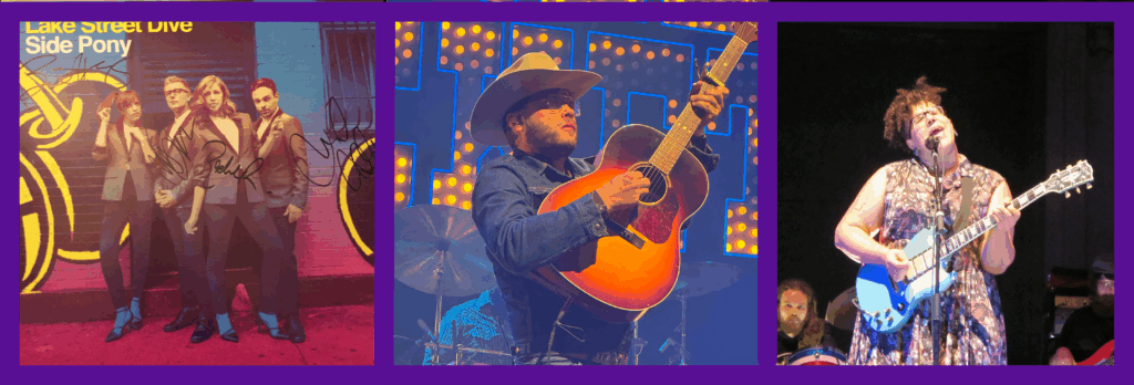 3 artists that I have adopted early Lake Street DIve, Charley Crockett and Alabama Shakes