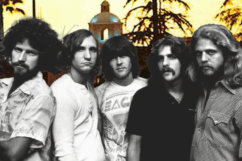 The Eagles during Hotel California