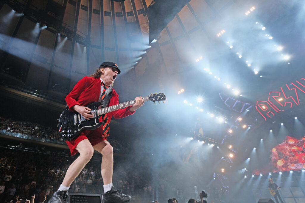 Angus Young Rocks in 2025